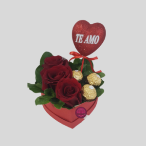 Detalle En Box De "Te Amo"