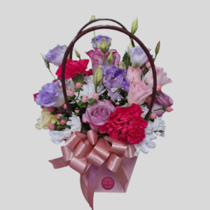 Carterita en flores mixtas