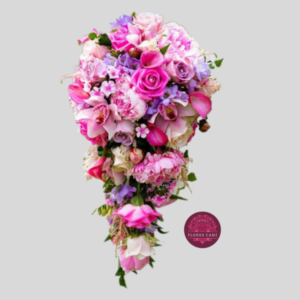 Ramo de Novia en Cascada