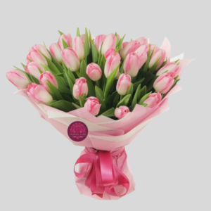 30 Tulipanes en Ramo