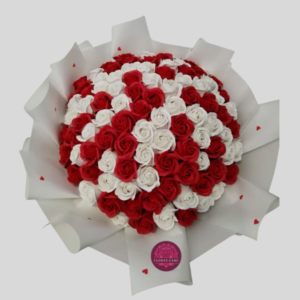 80 Rosas Eternas En Ramo