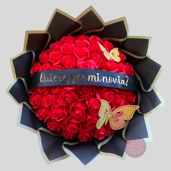 Ramo Buchón de 50 Rosas
