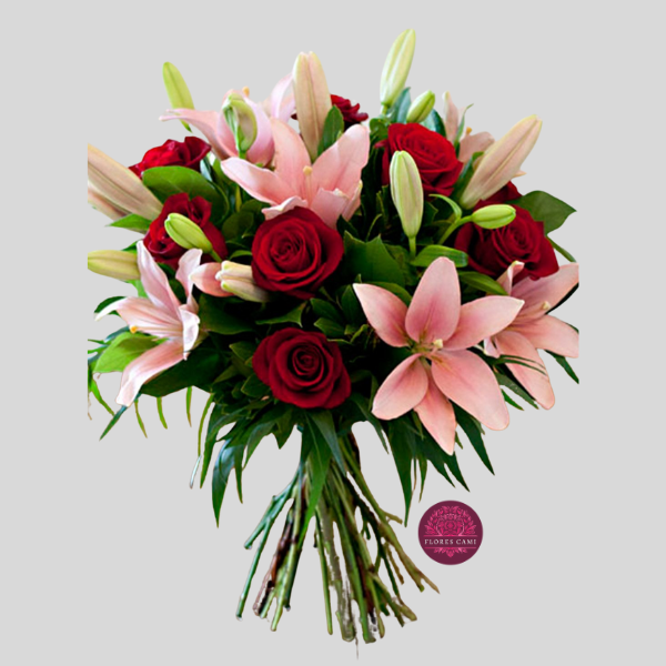 Bouquet de Novia en Lirios y Rosas