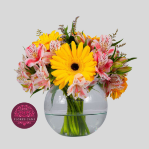 Pecera Primaveral Amarilla