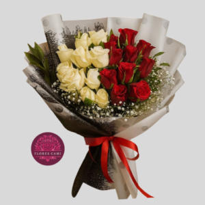 Diseño de Rosas en Ramo