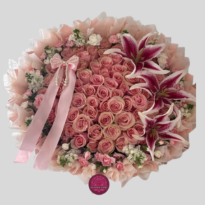 Ramo con 50 Rosas de lujo