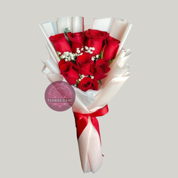 Fino Ramo en 8 Rosas