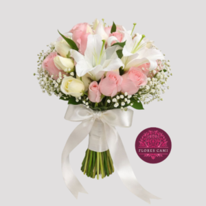 Bouquet de Rosas y Lirios