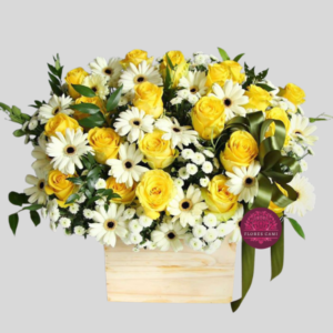 Arreglo en Rosas Amarillas
