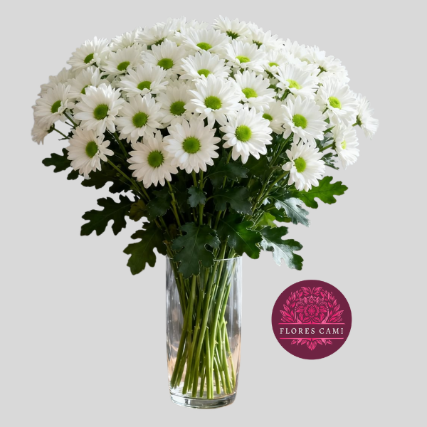 Florero de Margaritas