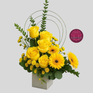 Box en Flores Amarillas