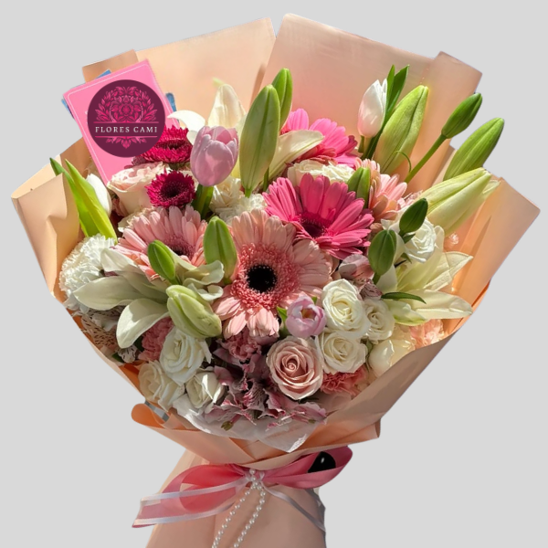 Ramo con Flores Mixtas Primaverales