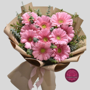 Ramo con Yerberas Rosadas