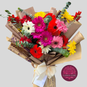 Ramo con 25 Gerberas Surtidas
